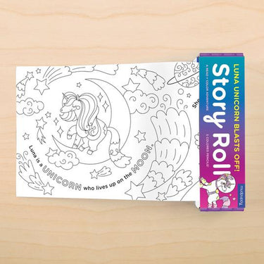 Luna Unicorn Blasts Off! Story Roll